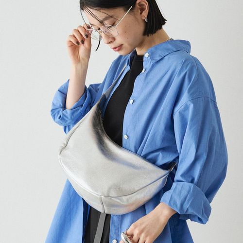 【 russet 】ソフトレザーラウンドショルダーバッグ ソフトレザーラウンドショルダーバッグ | russet(ラシット