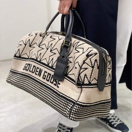 GOLDEN GOOSE / ゴールデングース】MONOGRAM JACQUARD BAG（ボストンバッグ）｜AP  STUDIO（エーピーストゥディオ）の通販｜BAYCREW'S STORE