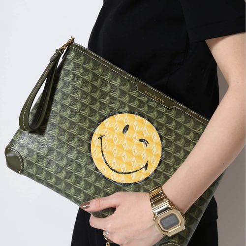 【ANYA HINDMARCH/アニヤ ハインドマーチ】HINDMARCH POCHETTE WINK（クラッチバッグ）｜MUSE de  Deuxieme Classe（ミューズ ドゥ ドゥーズィエム クラス）の通販｜BAYCREW'S STORE