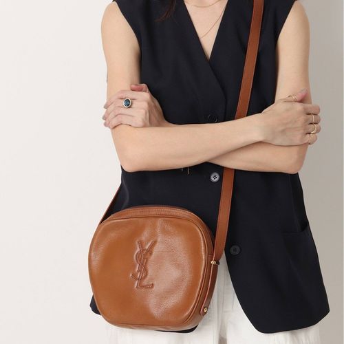 VINTAGE YSL/イヴ サンローラン】ショルダーバッグ（ショルダーバッグ 