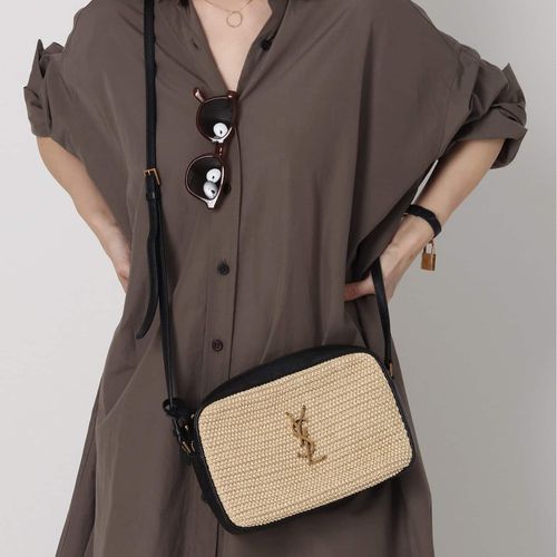 VINTAGE YSL/イヴ サンローラン】Lou mini bag（ショルダーバッグ 