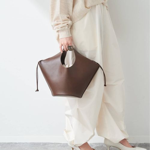 SCUE/スキュー】HOLIDAY BASKET TOTE バッグ（ハンドバッグ