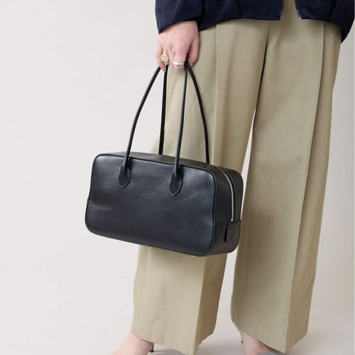 MAISON CANAU メゾンカナウ EWボックスボストンバッグ トートバッグ MAISON CANAU（メゾン カナウ）スムース.EWボックスボストン MCLH3BB 4