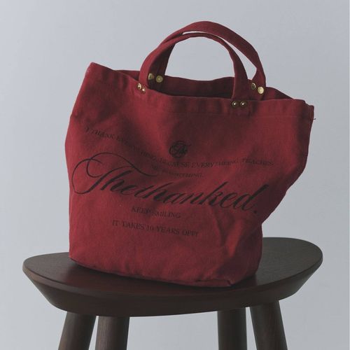 バッグ Deuxieme Classe LE TWINSLU SMALL BAG 予約》Logo bag small 2（トートバッグ）｜Deuxieme Classe