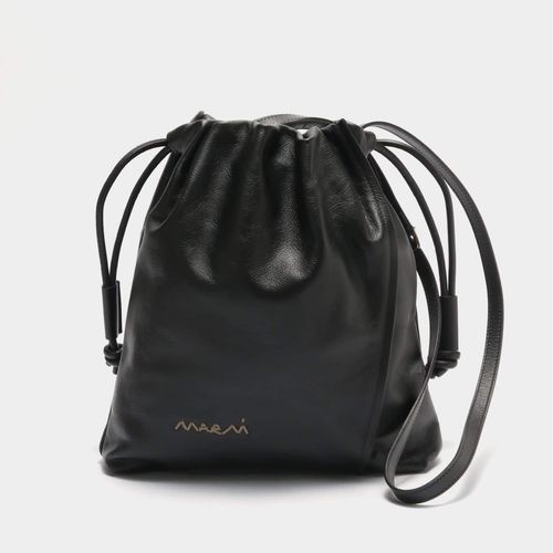 一部店舗+WEB限定》MARNI/マルニ DRAWSTRING MEDIUM（ショルダーバッグ