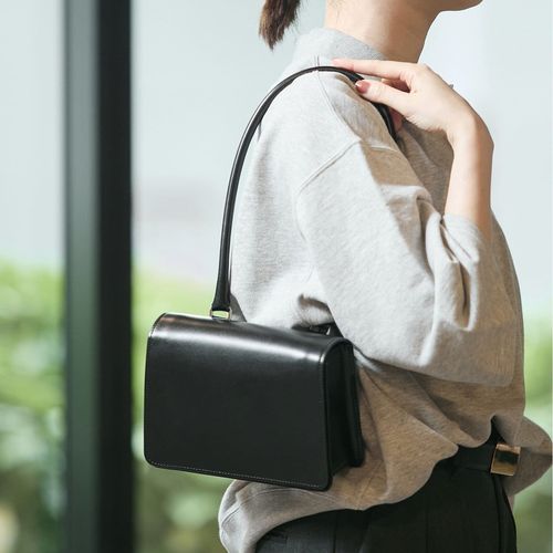 新品Bucket Baggage Long Handle Frapバッグ 白 Bucket Baggage】Long Handle Frap Bag:ショルダーバッグ