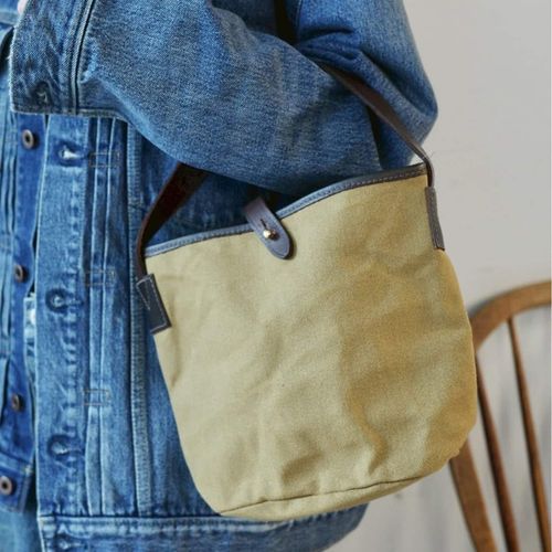 QUALITY GUNSLIPS】 HEAVY DRILL SMALLBUCKET（ショルダーバッグ
