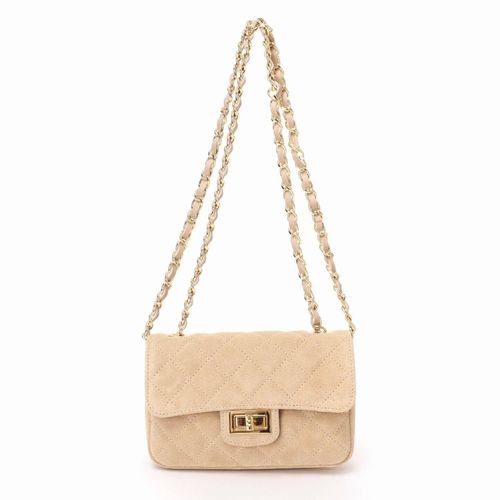 値下げAULENTTIオウレンティ金具スクエアショルダーバックB.C STOCK AULENTTI/オウレンティ】金具スクエアBAG（ショルダーバッグ