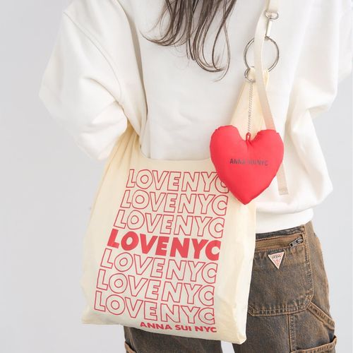 ANNA SUI NYC / アナスイエヌワイシー LOVEショッピングバッグ