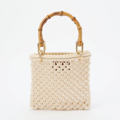 KECH LeS ESSENTIELS/ケシュルエッセンシャル WOVEN BAMBOO BAG KBD