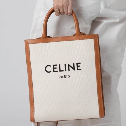 VINTAGE CELINE/セリーヌ】Vertical cabas small 2way（トート