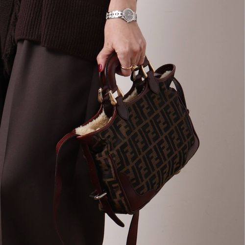 VINTAGE FENDI/フェンディ】2wayバッグ zucca（ハンドバッグ