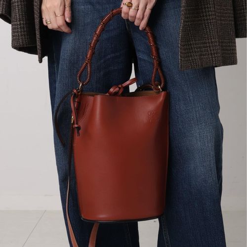 VINTAGE LOEWE/ロエベ】 Gate bucket 2wayバッグ(ハンドバッグ VINTAGE LOEWE/ロエベ】 Gate bucket 2wayバッグ(ハンドバッグ