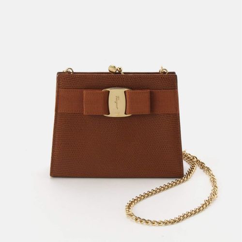 VINTAGE FERRAGAMO/フェラガモ】 Vara ミニショルダーバッグ