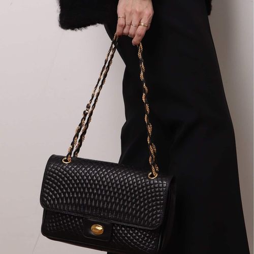 VINTAGE BALLY/バリー】チェーンショルダーバッグ（ショルダーバッグ