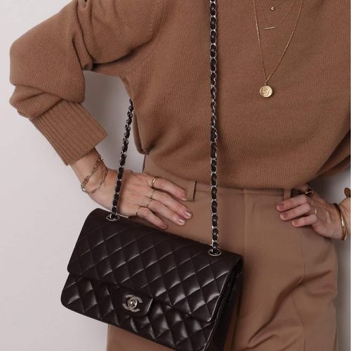 VINTAGE CHANEL/シャネル】 Matelasse チェーンショルダーバッグ 25