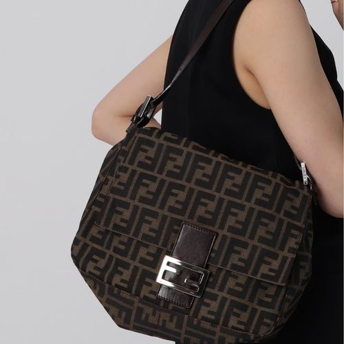 VINTAGE FENDI/フェンディ】Mamma baguette セミショルダーバッグ
