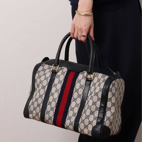 VINTAGE GUCCI /グッチ】 ボストンバッグ 30 gg web（ボストンバッグ