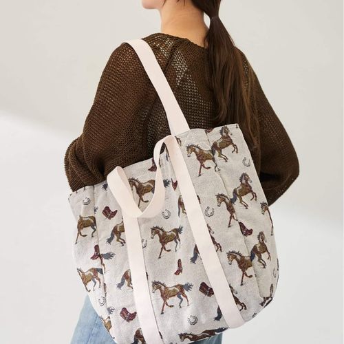 ≪追加予約≫PAYDAY/ペイデイ JACQUARD HORSE トート（トートバッグ