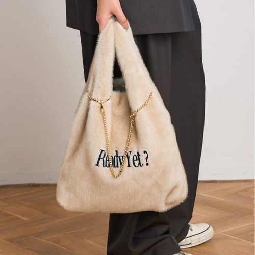 予約》【SKIN/スキン】Shaggy print Bag（トートバッグ）｜AP STUDIO