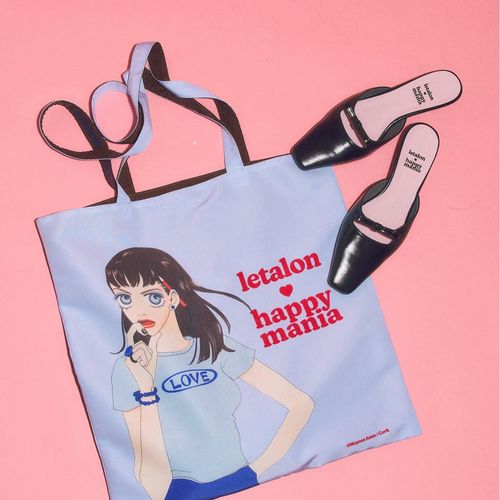 LE TALON×HAPPY MANIA リバーシブルトート（トートバッグ）｜LE TALON