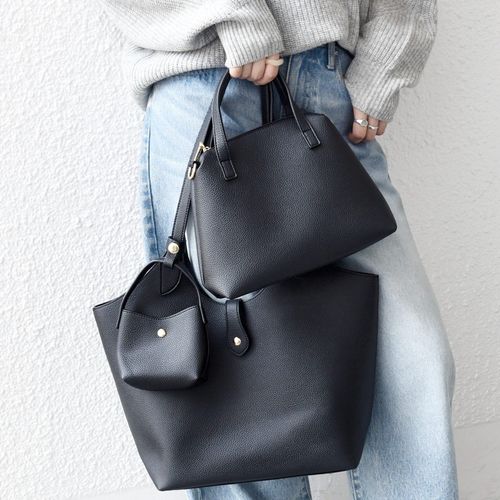 SHIPS any: マルチウェイ ショルダー インバッグ付 A4 トート バッグ