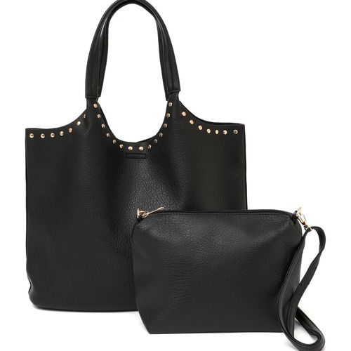 一部追加予約》【WEB限定】SHIPS any: ポーチ付き スタッズ A4