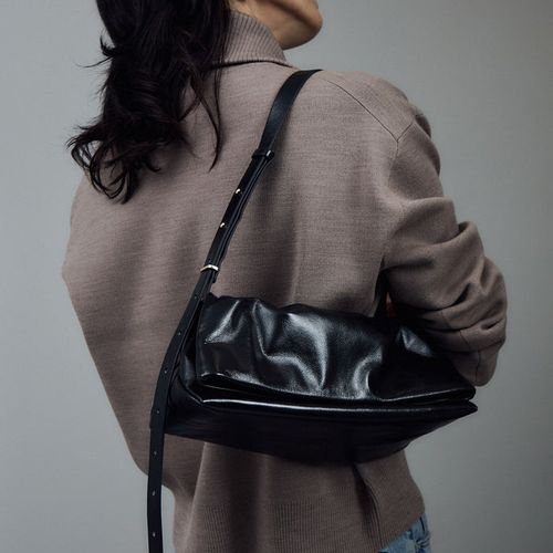 美品✨LOEWE ロエベ クラッチバッグ スエード ロゴ型押し 金具 ブラウン SALON adam et ropé(サロン アダム エ ロペ) / 【W S