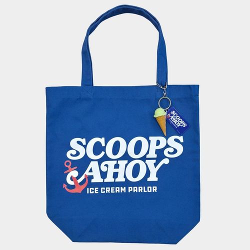 ストレンジャーシングス Scoops Ahoy トートバッグ & キャップセット 8247034609864_1.jpg