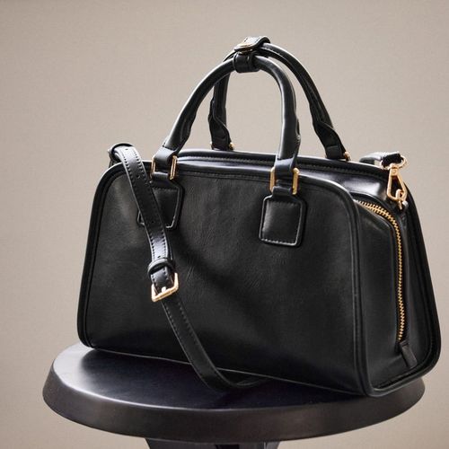 ROPÉ PICNIC(ロペピクニック) / ワイドスクエアボストンバッグ/2WAY