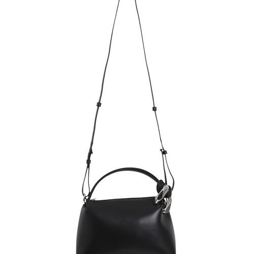 JW Anderson Small Corner レザーハンドバッグ ブラック SMALL JWA CORNER BAG - LEATHER CROSSBODY BAG – JW Anderson