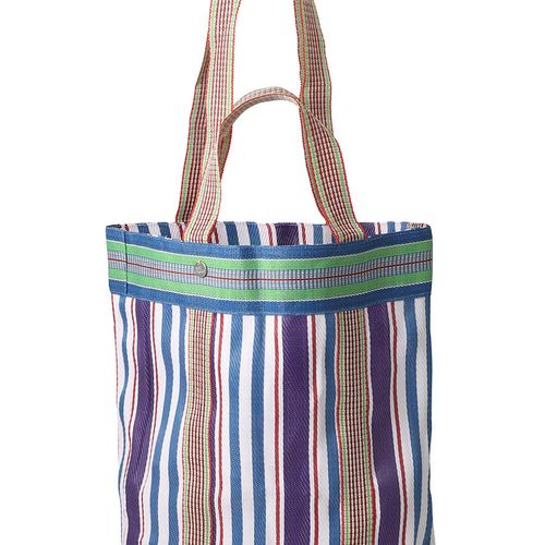 ne Quittez pas(ヌキテパ)｜MULTI STRIPE メッシュロング トート
