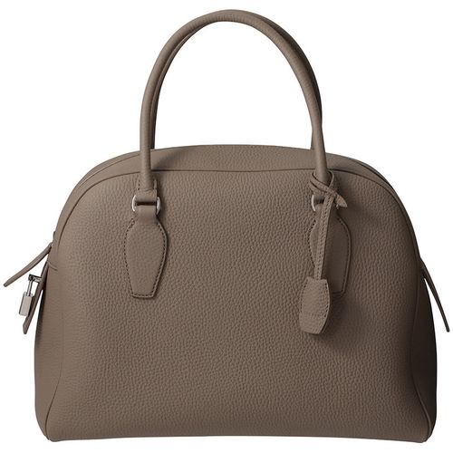 国内即発【The Row】 India 12 ハンドバッグ ブラック W1595 India 12.00 Bag Black in Leather – The Row