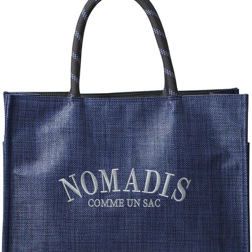 NOMADIS(ノマディス)｜SAC SQ MESH トートバッグ/ベージュ の