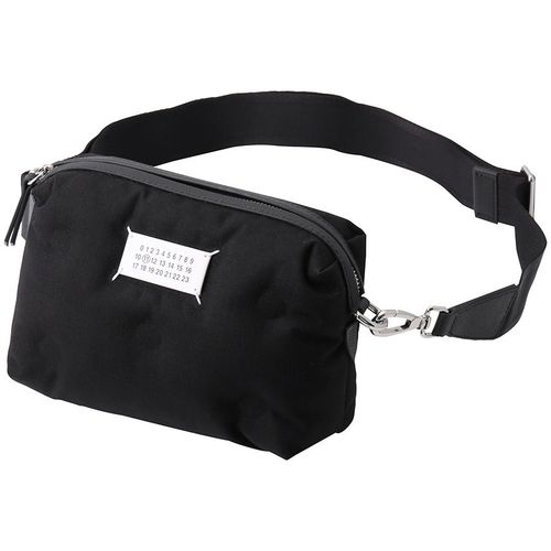 Maison Margiela1 メゾン マルジェラ バックロゴプリントレーストップス  ブラック 40 IT79ZFFEQ0X0 Maison Margiela（旧Maison Martin Margiela） - Maison