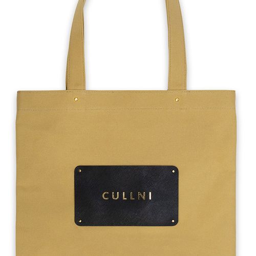 CULLNI(クルニ)｜【UNISEX】コットン トートバッグ/エクリュ の通販｜ELLESHOP・(エル・ショップ)