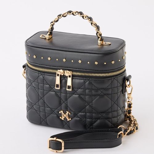 スタッズ付キルティングバニティバッグ | one after another NICE