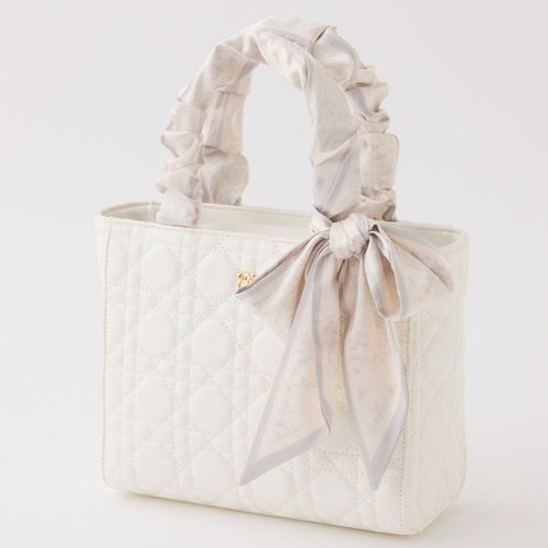 スカーフハンドルキルティングトート | one after another NICE CLAUP