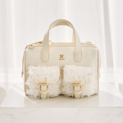 チュールポケットミニボストンバッグ | one after another NICE CLAUP