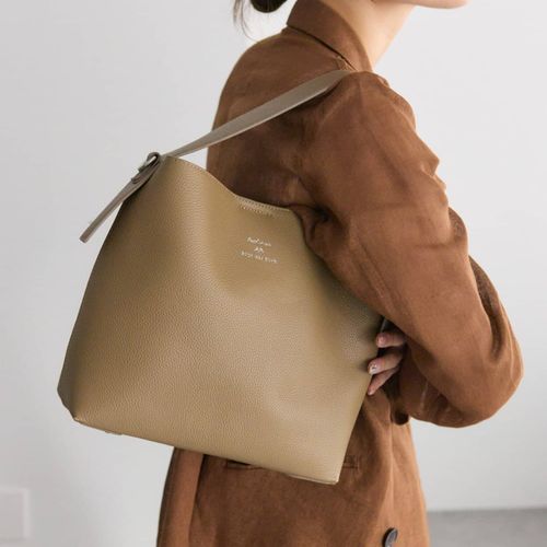 パルクローゼットショルダーバック　美品 巾着付きバケツショルダーバッグ | natural couture(ナチュラル