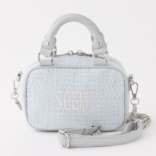 Seemi】ツイードミニショルダー | Seemi.by NICE CLAUP(シーミーバイ