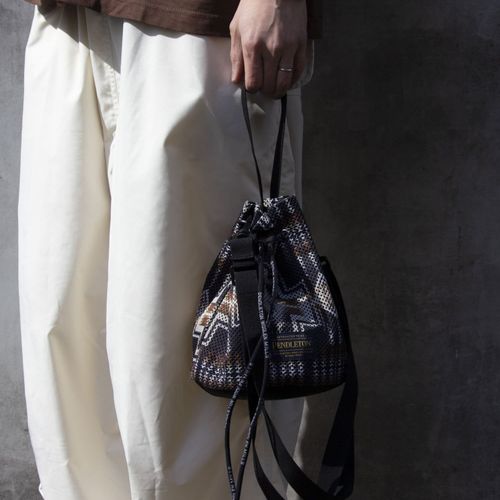 ポーチ ST:PENDLETON / MESH DRAW POUCH ペンドルトン　メッシュ巾着バッグ レディース メンズ