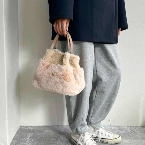 Soeur MAXI TOTE BAG/ミックストートバック 2WAYタイプ 大容量】2WAYビッグトートバッグ（トートバッグ）｜ANGIE