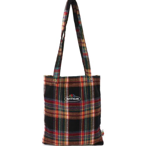 FRUIT OF THE LOOM】TARTAN CHECK TOTE BAG | FREDY & GLOSTER