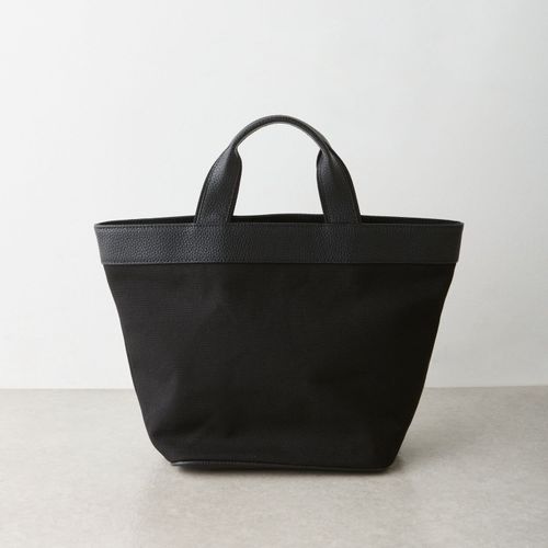 【お気にいる】 NOTHING WRITTEN》レザーコンビキャンバストートバッグ バッグ