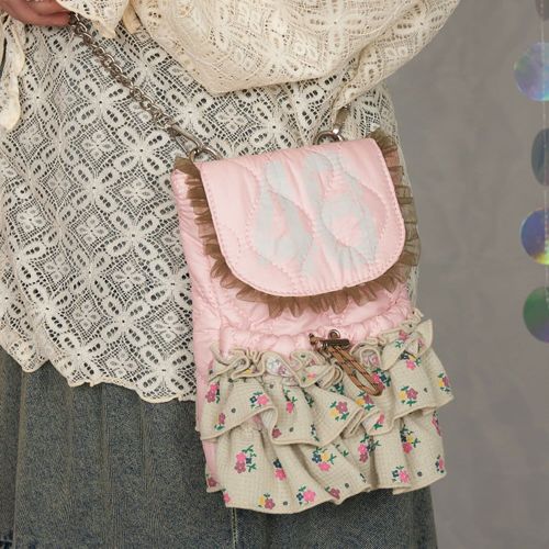 m！】マリさんベーカリー ふわふワッフルのショルダーバッグ m！】マリ