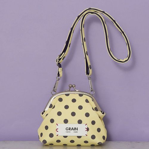 GRAIN/グレイン】水玉がま口ミニショルダーバック | CIAOPANIC(チャオ