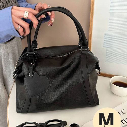 SS先行予約】ミラーチャーム付ソフトボストンバッグ《詳細動画あり