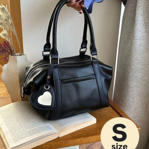 SS先行予約】ミラーチャーム付ソフトミニボストンバッグ《詳細動画あり