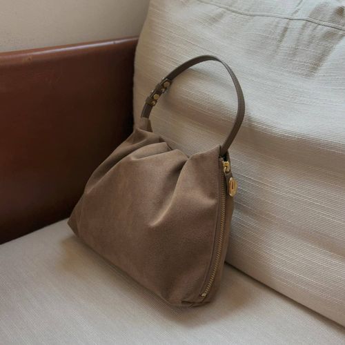 LE'MAGE×gemeilコラボ】スエードワンハンドルバッグ | gemeil